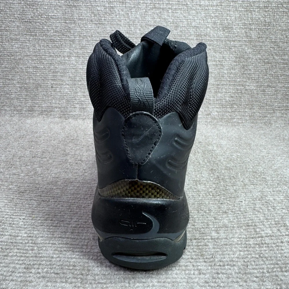 Nike Air Bakin Posite 'Triple Black' Youth 5.5Y Black‎ Hiking Boots 415116-002
